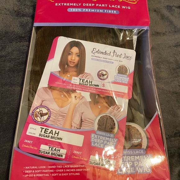 Extremely Deep Part Swiss Lace Wig
 Ombré BOB - Picture 8 of 8